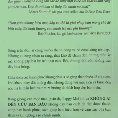 không ai Đến cứu bạn Đâu peggy mccoll