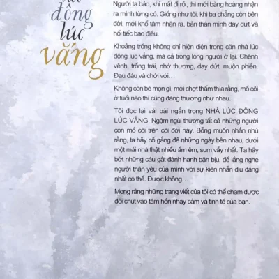 nhà lúc Đông lúc vắng hoàng my