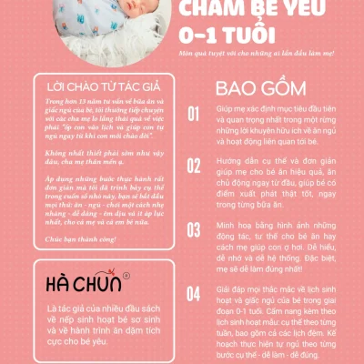 bữa Ăn và giấc ngủ: 0 1 tuổi cẩm nang chăm sóc bé yêu hà chũn