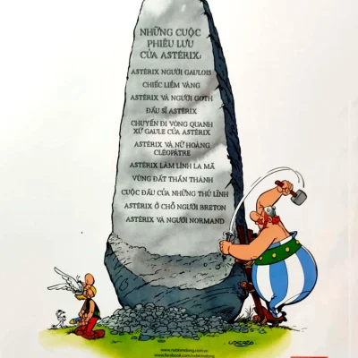 asterix astérix và nữ hoàng cléopâtre rené goscinny, albert uderzo