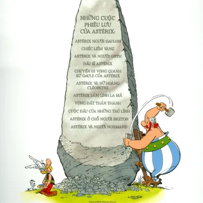asterix cuộc Đấu của những thủ lĩnh rené goscinny, albert uderzo