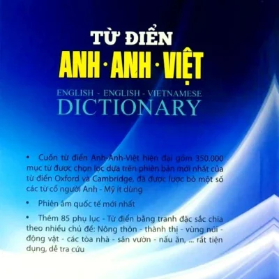 Oxford Standard – Từ Điển Anh – Anh – Việt (350.000 Từ) – The Windy