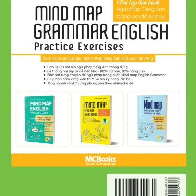Mind Map English Grammar Practice Exercises – Bài Tập Thực Hành Ngữ Pháp Tiếng Anh Bằng Sơ Đồ Tư Duy – Đỗ Nhung, Thanh Hà