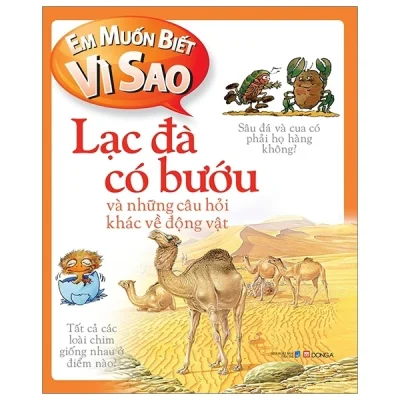 em muốn biết vì sao lạc Đà có bướu và những câu hỏi khác về Động vật anita ganeri