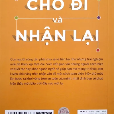cho Đi và nhận lại nghệ thuật xây dựng mối quan hệ công sở instant research institute