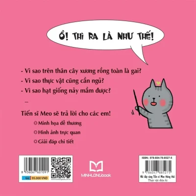 tiến sĩ mèo thông thái thực vật diệu kì hà minh