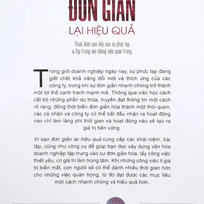 vì sao Đơn giản lại hiệu quả lisa bodell