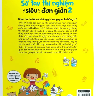 khoa học vui cho học sinh tiểu học sổ tay thí nghiệm siêu Đơn giản tập 2 lee lee, park mi ae, park jae won