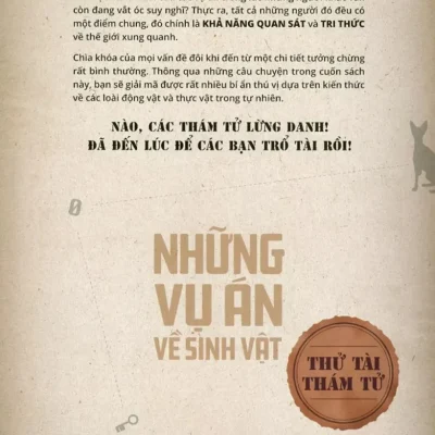thử tài thám tử những vụ Án về sinh vật gakken
