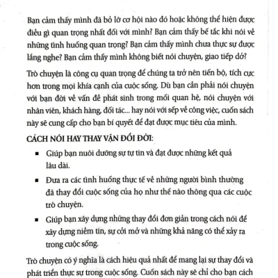 cách nói hay thay vận Đổi Đời sarah rozenthuler