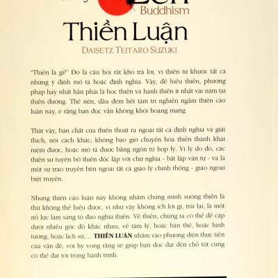 thiền luận (bìa cứng) daisetz teitaro suzuki