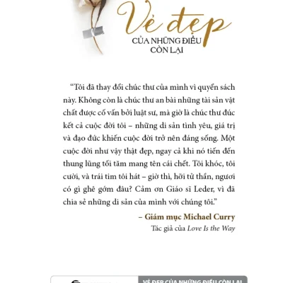 vẻ Đẹp của những Điều còn lại steve leder