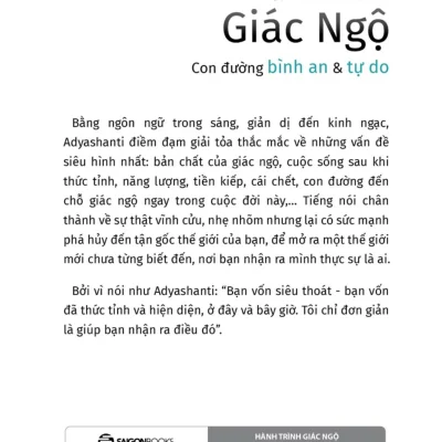 hành trình giác ngộ adyashanti