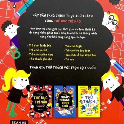 thể dục trí não 100+ thử thách Để trẻ thông minh hơn tiến sĩ gareth moore