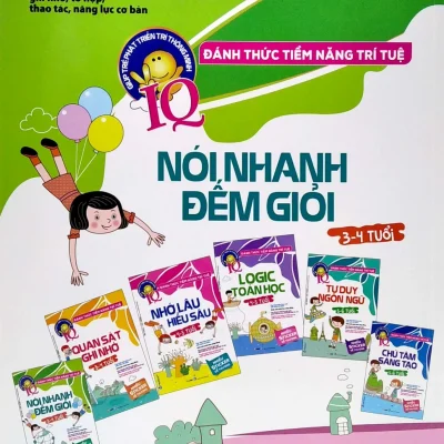 Đánh thức tiềm năng trí tuệ nói nhanh Đếm giỏi (3 4 tuổi) sư Đan, hà tinh