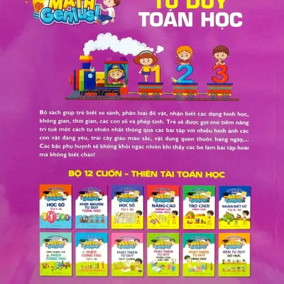 thiên tài toán học (3 4 tuổi) khơi nguồn tư duy toán học hà thu quang