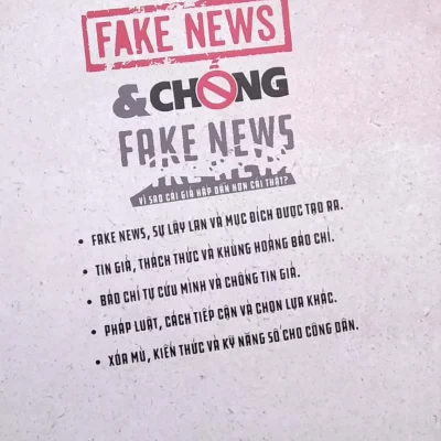 fake news & chống fake news vì sao cái giả hấp dẫn hơn cái thật? Đỗ Đình tấn