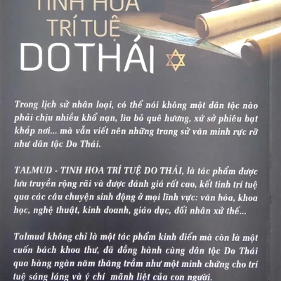 talmud tinh hoa trí tuệ do thái từ quang Á