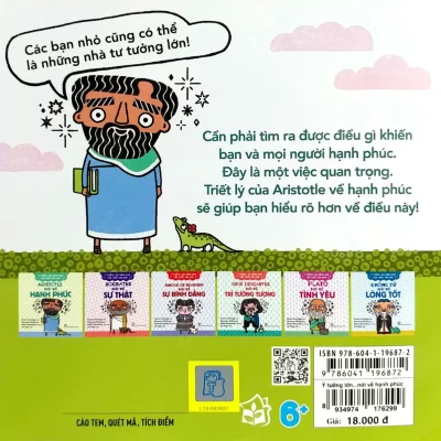 Ý tưởng lớn dành cho các triết gia nhỏ aristotle nói về hạnh phúc duane armitage, maureen mcquerry