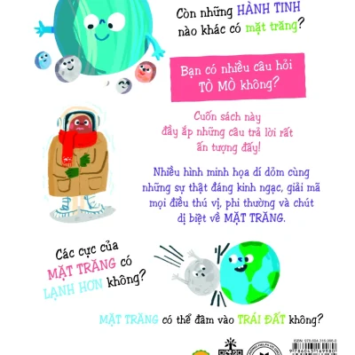 những câu hỏi tò mò và giải Đáp thú vị về mặt trăng anne rooney, ana gomez