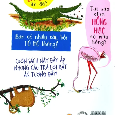 những câu hỏi tò mò và giải Đáp thú vị về Động vật miles kelly