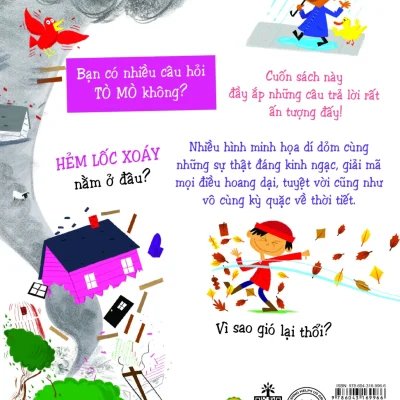 những câu hỏi tò mò và giải Đáp thú vị về thời tiết philip steele, mike moran