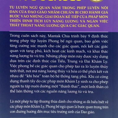 bí thuật Đạo giáo tu luyện ngũ quan mantak chia, william u. wei