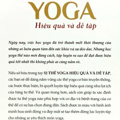 52 thế yoga hiệu quả và dễ tập khoa văn