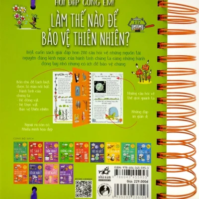 hỏi Đáp cùng em! làm thế nào Để bảo vệ thiên nhiên (bìa cứng) sophie de mullenheim
