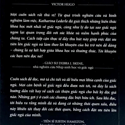 quyền năng vô hạn của giấc ngủ dr. katharina lederle