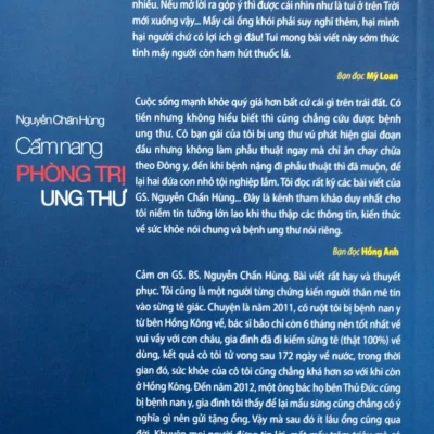 cẩm nang phòng trị ung thư nguyễn chấn hùng