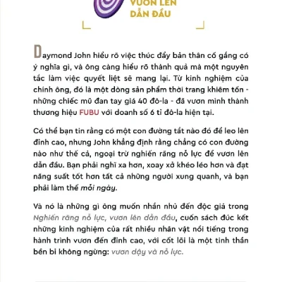 nghiến răng nỗ lực, vươn lên dẫn Đầu daniel paisner, daymond john