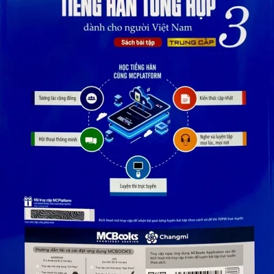 tiếng hàn tổng hợp dành cho người việt nam trung cấp 3 sách bài tập nhiều tác giả