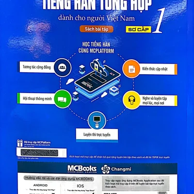 tiếng hàn tổng hợp dành cho người việt nam sơ cấp 1 sách bài tập nhiều tác giả