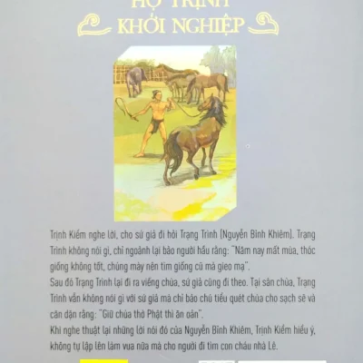 lịch sử việt nam bằng tranh họ trịnh khởi nghiệp trần bạch Đằng, lê văn năm, nguyễn huy khôi, nguyễn thùy linh