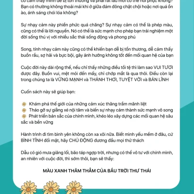 người nhạy cảm và hành trình Đi tìm bình yên karyn d. hall phd