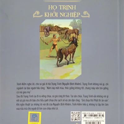 lịch sử việt nam bằng tranh họ trịnh khởi nghiệp (bìa cứng) trần bạch Đằng, tôn nữ quỳnh trân, nguyễn huy, nguyễn thùy linh