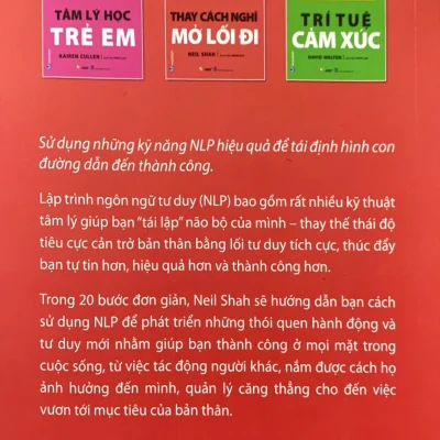 Ứng dụng tâm lý học nlp thay cách nghĩ mở lối Đi neil shah