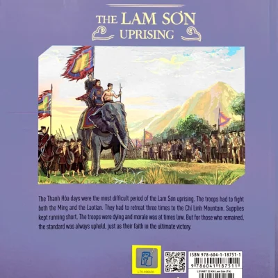 a history of vietnam in pictures (in colour) the lam sơn uprising (bìa cứng) trần bạch Đằng, nguyễn khắc thuần, nguyễn quang cảnh, nguyễn thùy linh, mai barry, patrick barry