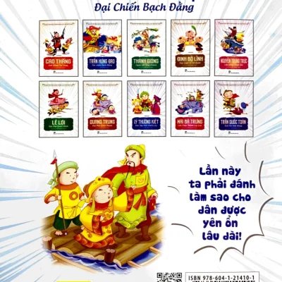 tranh truyện danh nhân lịch sử việt nam trần hưng Đạo Đại chiến bạch Đằng Đỗ biên thùy