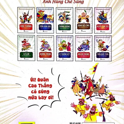 tranh truyện danh nhân lịch sử việt nam cao thắng anh hùng chế sung Đỗ biên thùy