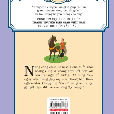 tranh truyện dân gian việt nam nàng công chúa bán than phạm ngọc tuấn, hồng hà