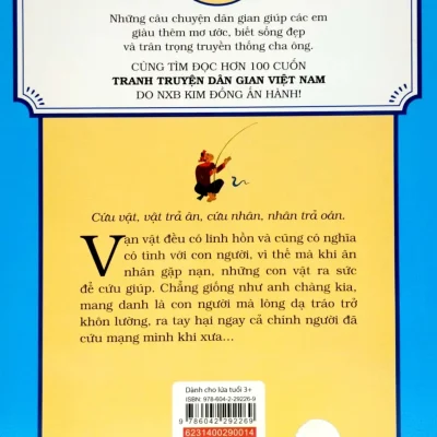 tranh truyện dân gian việt nam cứu vật, vật trả Ân phạm ngọc tuấn, thụy anh