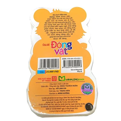 gấu con thông minh dành cho tuổi mầm non Động vật lê tuệ minh, lê thu ngọc