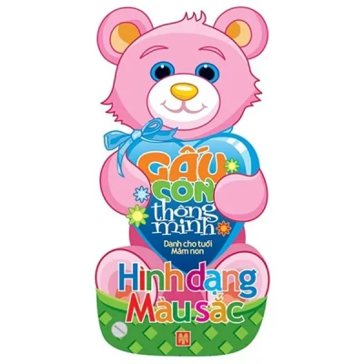 Gấu Con Thông Minh - Dành Cho Tuổi Mầm Non - Hình Dạng, Màu Sắc - Minh Long