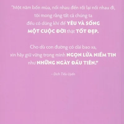 sống tốt nhất trong những ngày Đẹp nhất dịch tiểu uyển