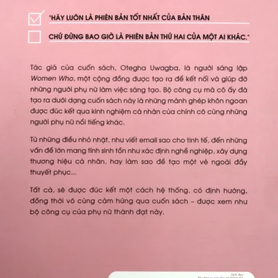 sách Đen bộ công cụ của phụ nữ thành Đạt cẩm nang tuyệt mật otegha uwagba
