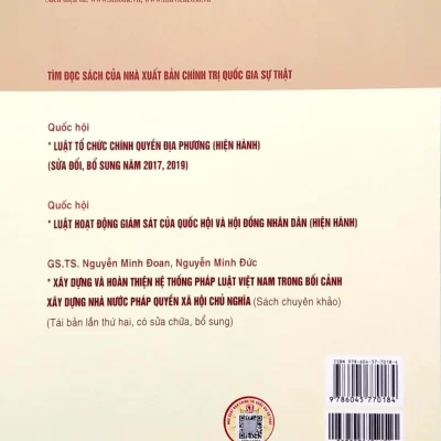 trách nhiệm giải trình của chính quyền Địa phương theo pháp luật việt nam (sách chuyên khảo) ts hà ngọc anh