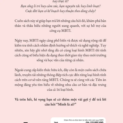 Khám Phá Và Chữa Lành 16 Kiểu Tính Cách Qua MBTI – Kim So Na, Lee Se Jin