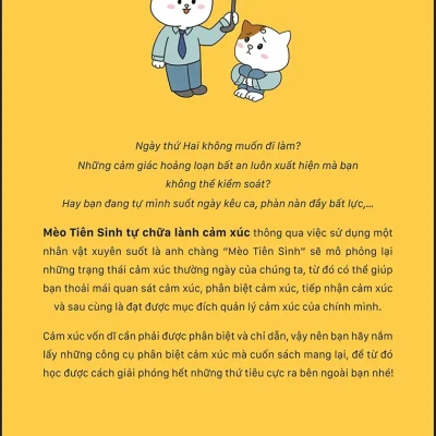 mèo tiên sinh tự chữa lành cảm xúc Đổng như phong